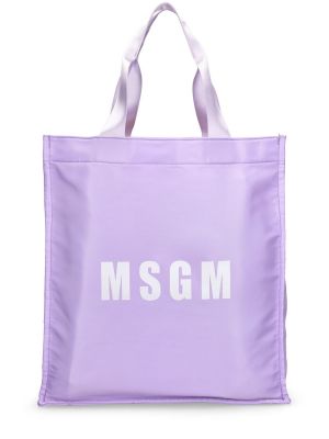 Nakupovalna torba iz najlona Msgm