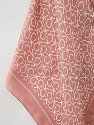 Платок Calvin Klein розовый