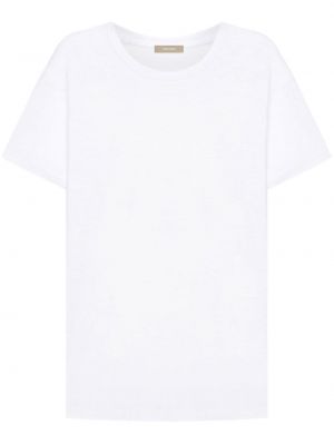 Βαμβακερή μπλούζα 12 Storeez λευκό