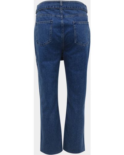 Priliehavé džínsy s rovným strihom M&co modrá