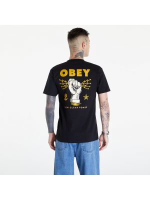 Tričko Obey Clothing černé