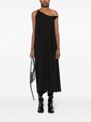 Sukienka midi asymetryczna Ottolinger czarna