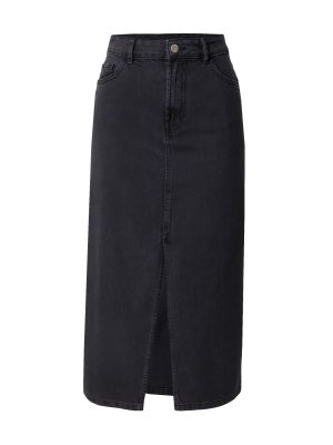 Džínsová sukňa Bonobo čierna