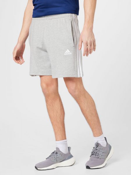 Μελανζέ ριγέ αθλητικό παντελόνι Adidas Sportswear
