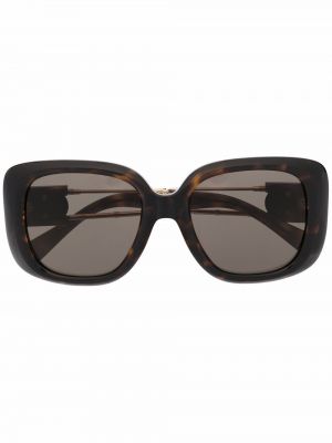 Occhiali da sole oversize Versace Eyewear marrone