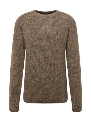 Pikčasti pulover Jack & Jones rjava