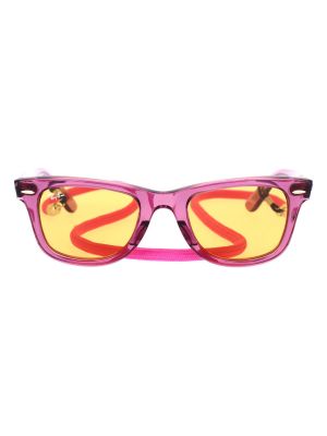 Slnečné okuliare Ray-ban fialová