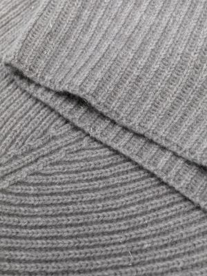 Casquette en tricot Peserico gris