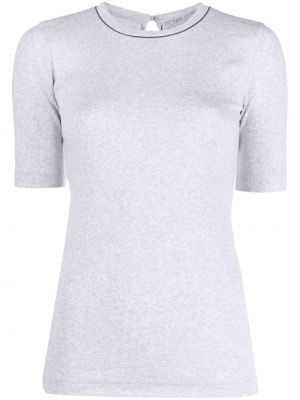 T-shirt Brunello Cucinelli grigio