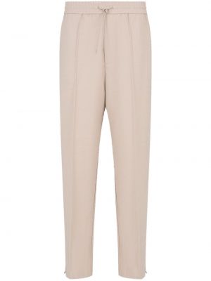 Pantalon large Emporio Armani beige