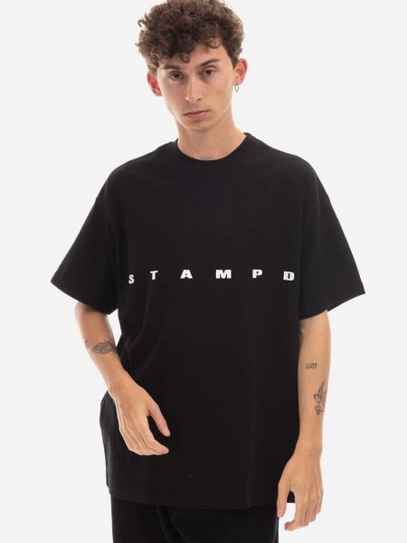 Bavlněné tričko s potiskem Stampd
