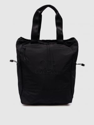 Черный рюкзак с вышивкой C.p. Company