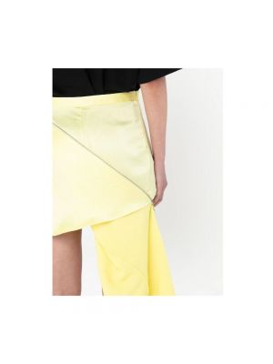 Mini falda con cremallera Jw Anderson amarillo