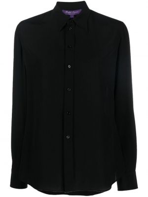 Риза с копчета Ralph Lauren Collection черно