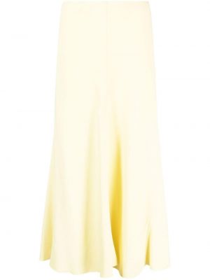 Midi sukně Forte Forte žluté