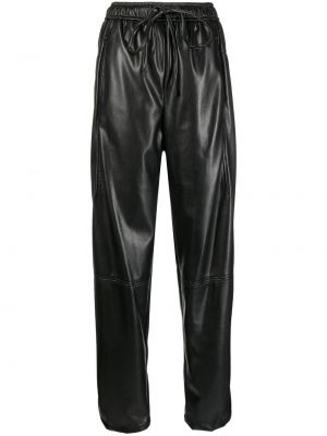 Pantalon en cuir Low Classic noir