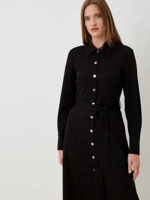 Платье-рубашка Vittoria Vicci черное