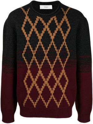Vlnený sveter s vzorom argyle Pringle Of Scotland