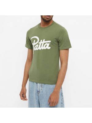 Приталенная футболка Patta серая
