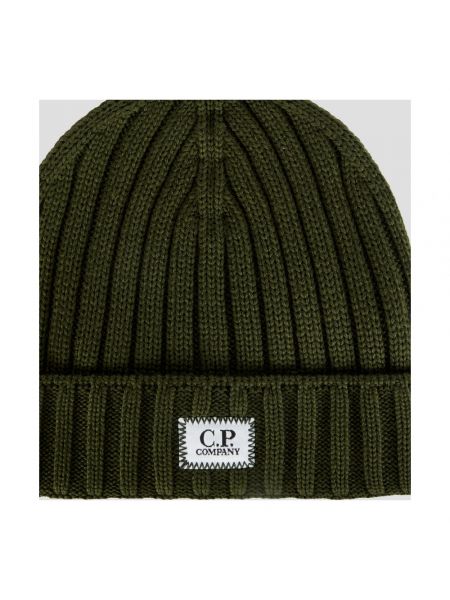 Merinowolle woll mütze C.p. Company grün