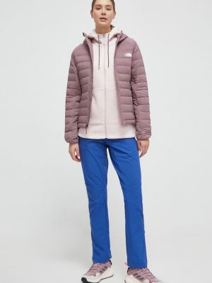 Pernata jakna The North Face ružičasta