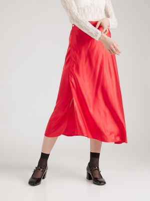Suknja Samsoe Samsoe crvena