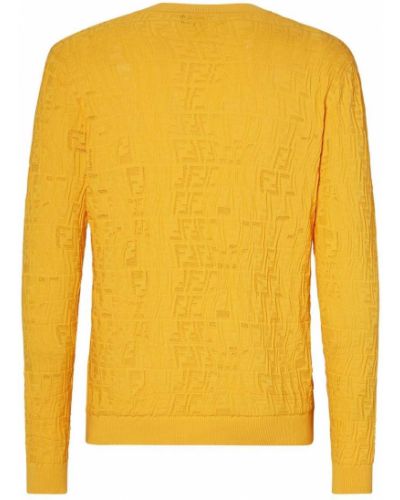 Jersey de tela jersey Fendi amarillo
