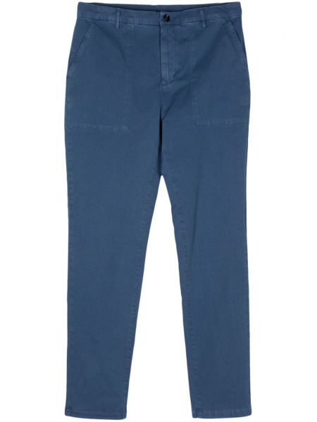 Rovné kalhoty Moorer modré