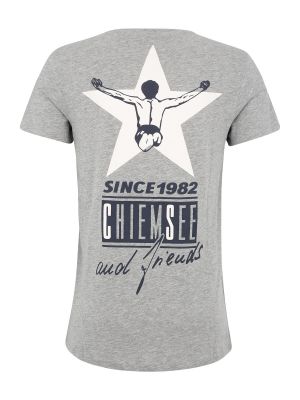 Športové tričko Chiemsee sivá