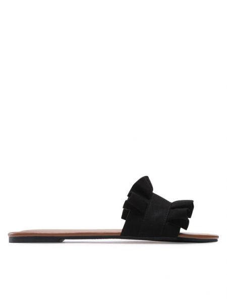 Sandály Pieces černé