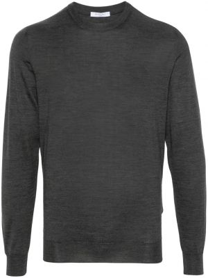 Pullover mit rundem ausschnitt Boglioli grau