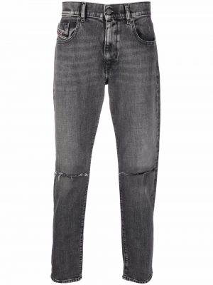 Slank skinny jeans Diesel svart