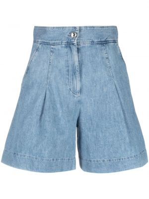 Shorts en jean plissées A.p.c.