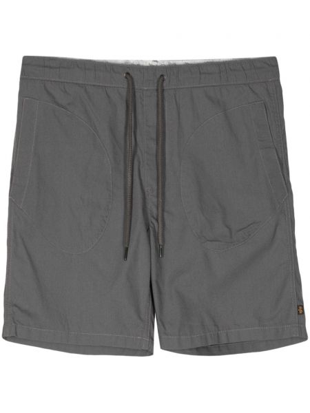 Shorts aus baumwoll Alpha Industries grau