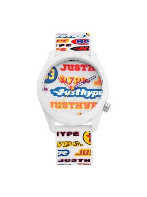 Biały zegarek Hype