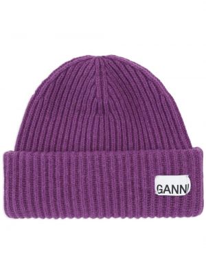 Mütze Ganni lila