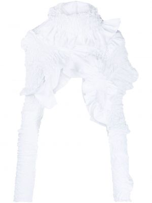 Асиметрична блуза Feben бяло