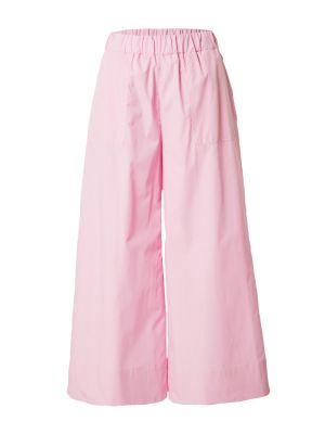 Широки панталони тип „марлен“ Max&co розово