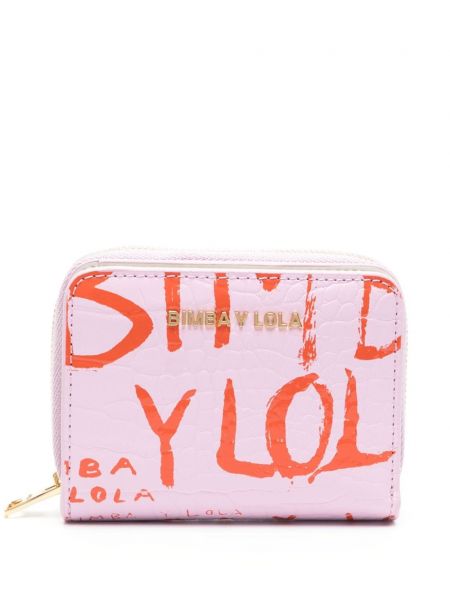Geldbörse mit print Bimba Y Lola pink