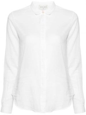 Прозрачна риза Forte_forte бяло
