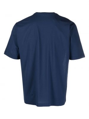 Bavlněné tričko Kired modré