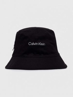 Klobuk Calvin Klein črna