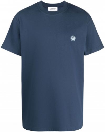 Camiseta con bordado Ambush azul