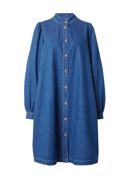 Robe chemise Msch Copenhagen bleu