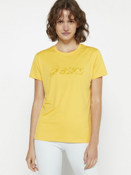 Żółta koszulka sportowa Asics