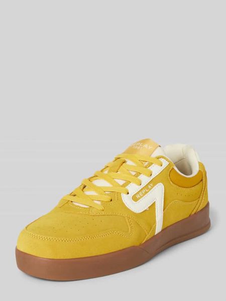 Sneakersy Replay żółte
