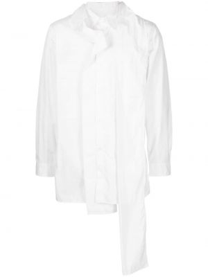 Camicia di cotone Yohji Yamamoto bianco