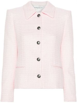 Blazer s cekini iz tvida Alessandra Rich roza