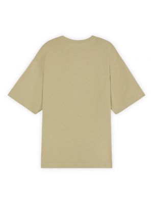 Camiseta de algodón Maison Kitsuné beige