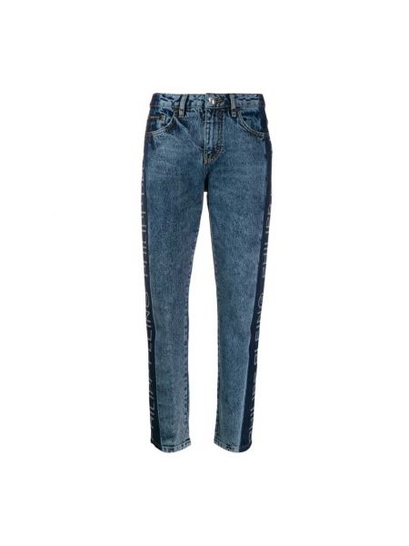 Niebieskie jeansy skinny Philipp Plein